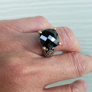 Park Lane Costume Jewelry Blk Colored Ring Size 6